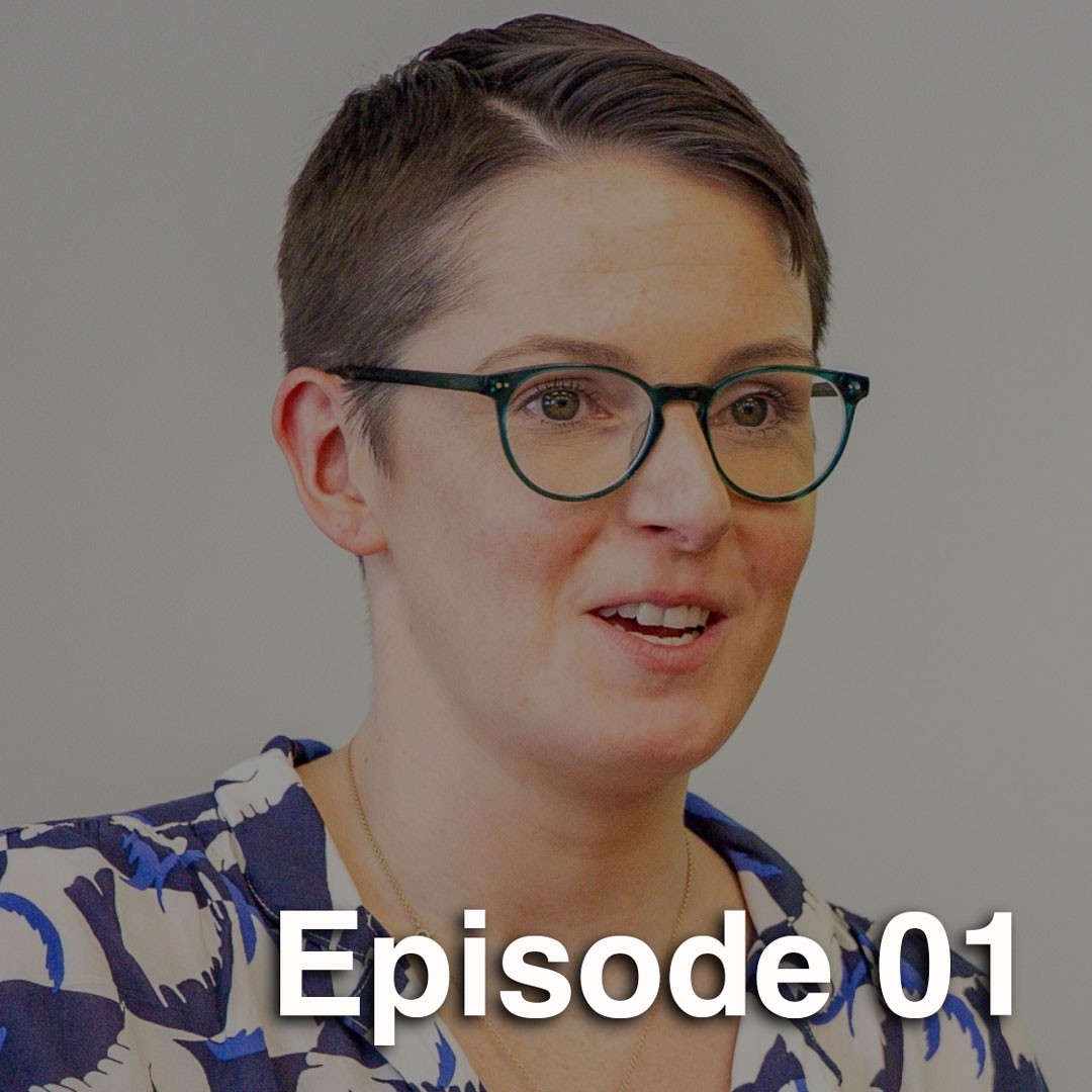 image of Brittany Hayes with text Episode 01 overlaid