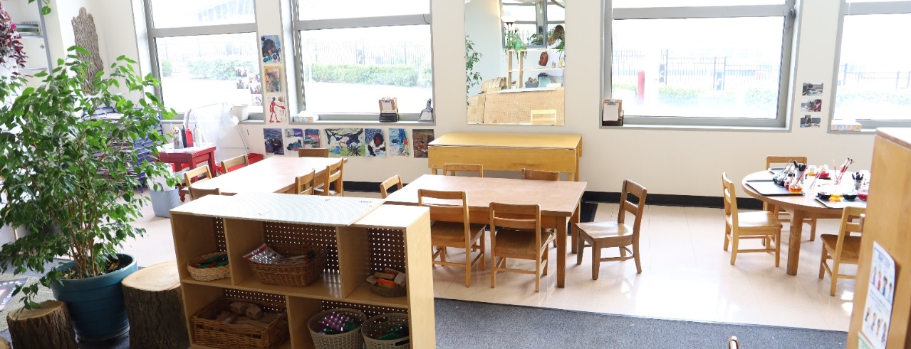 A preschool classroom