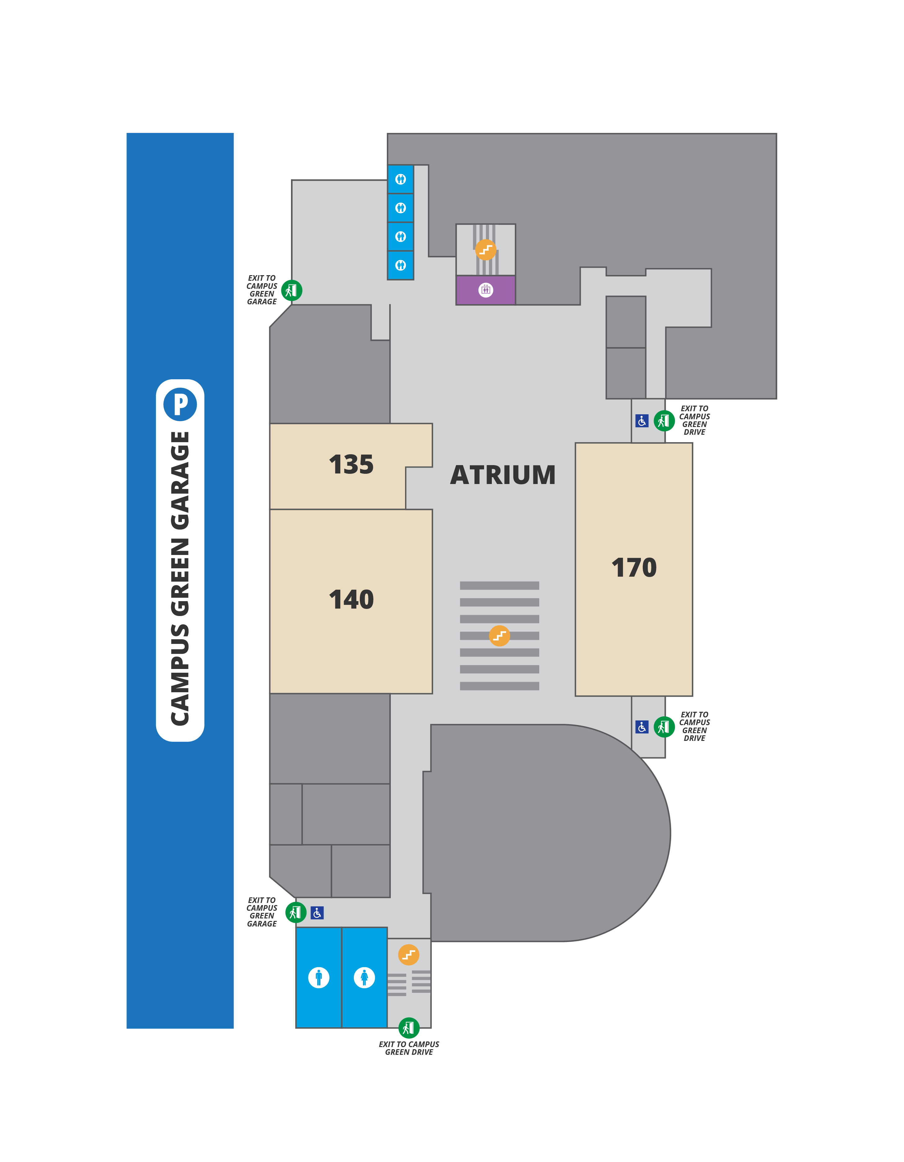 UC CGG 100 Level Floor Plan