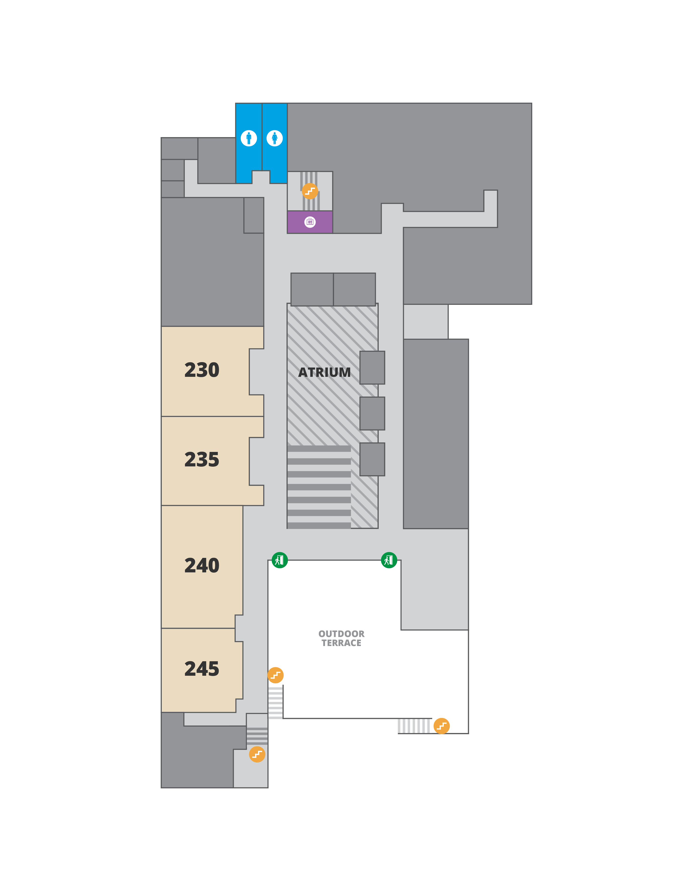 UC Campus 200 Level Floor Plan