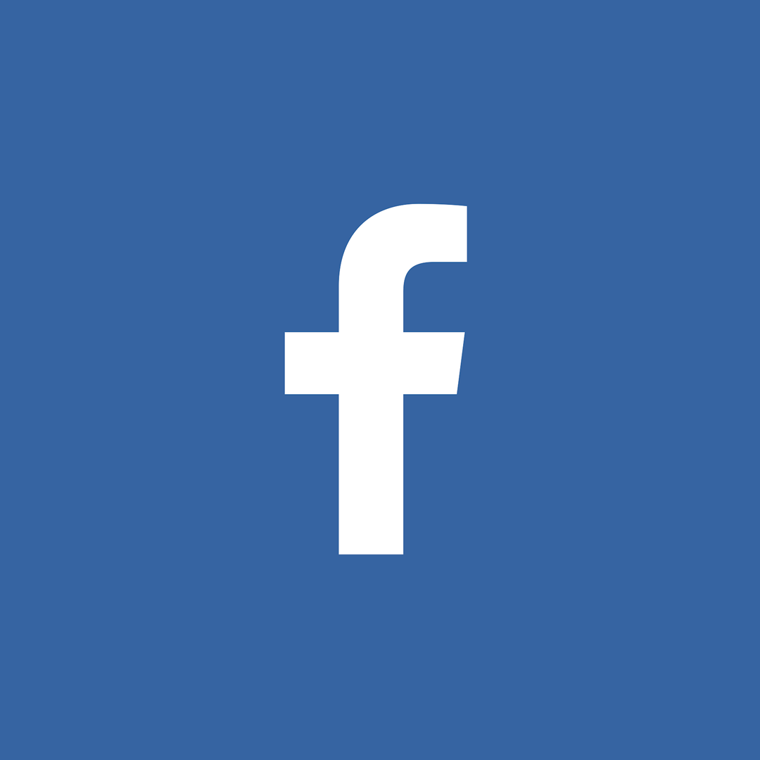 Facebook logo with social media link