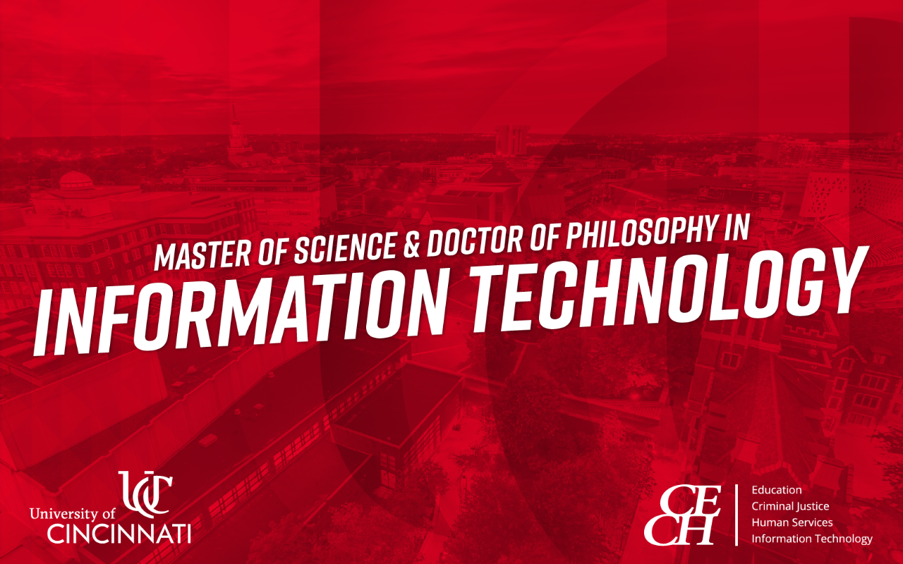 Click on the picture to watch the webinar on Information Technology graduate studies