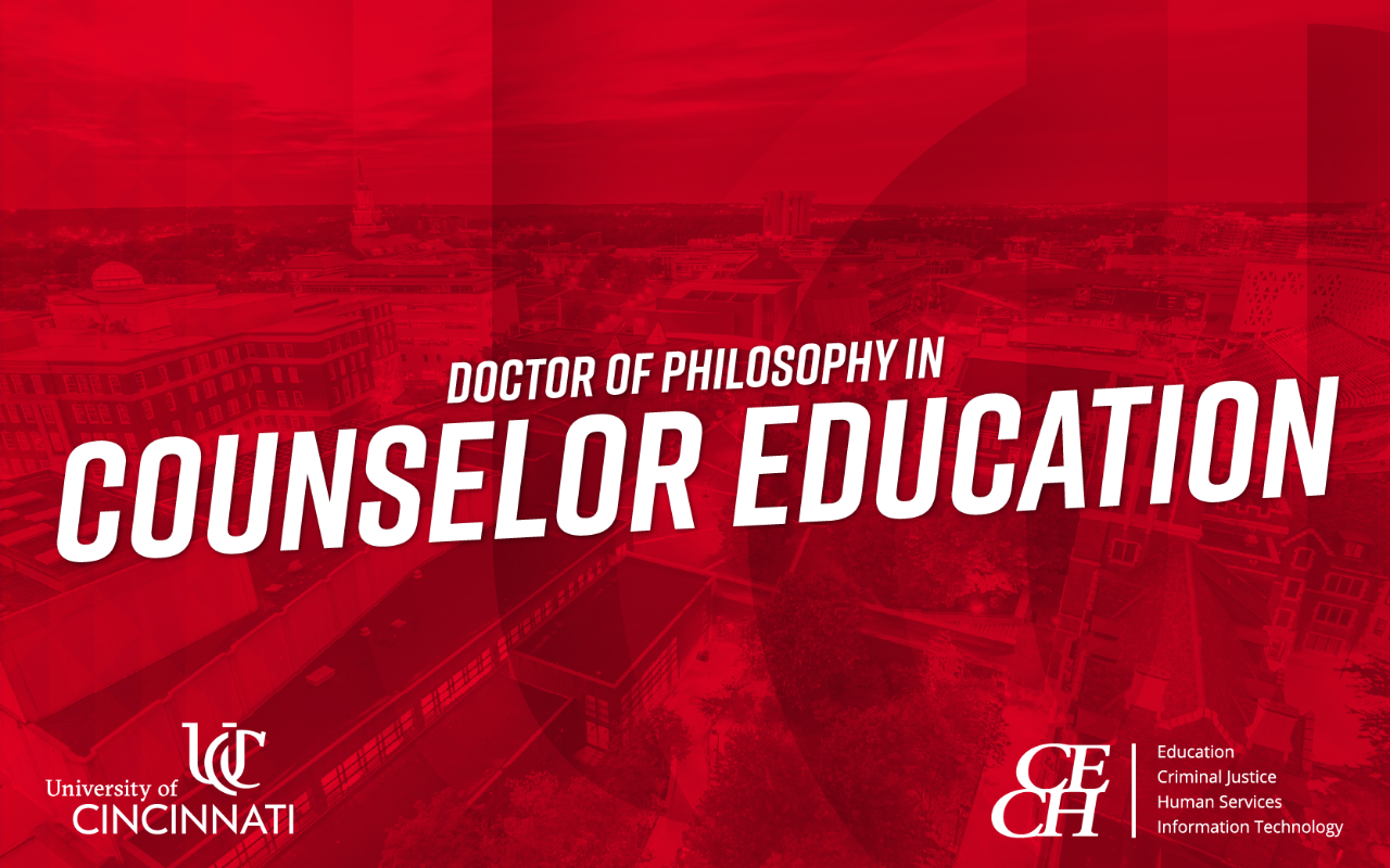 Click on the picture to watch the webinar on Counselor Education graduate studies