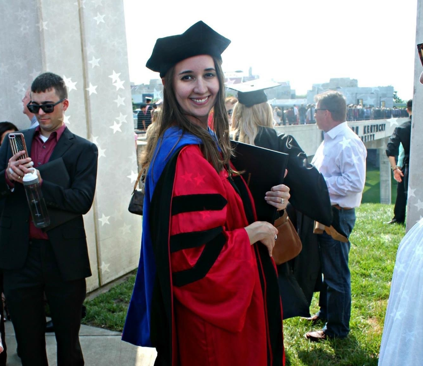 Photo of Selena Ramanayake at graduation
